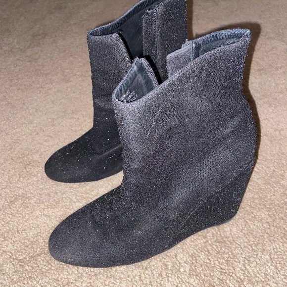 Free People Sparkle Wedge Booties - Picture 4 of 5